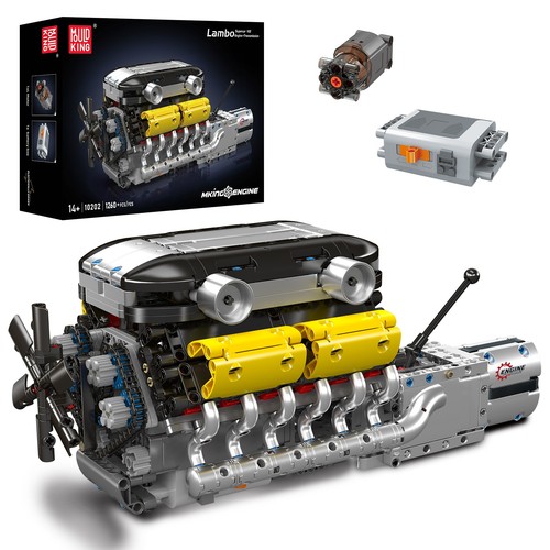 Mould king 10202 - mould, engine