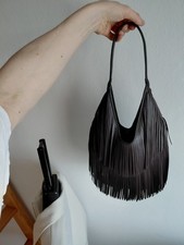 Zara Tasche Braun Leder Vegan