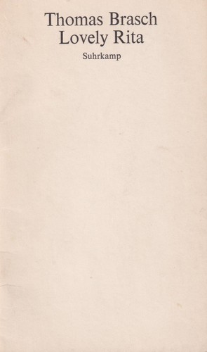 Buch lovely rita brasch - lovely, rita,