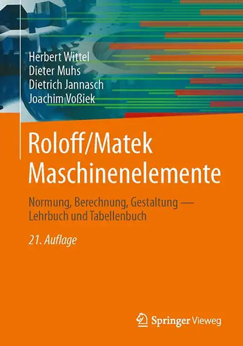 Roloff matek maschinenelemente - roloff/matek,