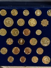 25 Vergoldete Kupfer-Nickel