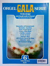 Orgel Gala Serie für elektronische Orgel-Bd. 6-Welterfolge a. l. Band - Nr. 227