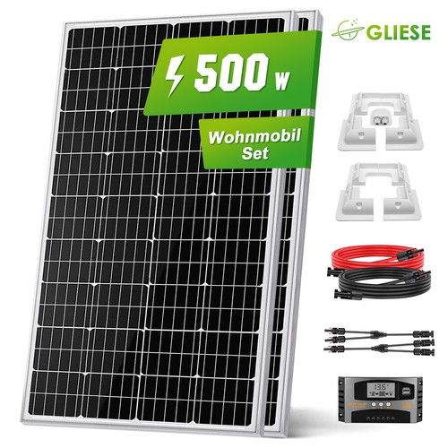 500w wohnmobil set solaranlage - wohnmobil,
