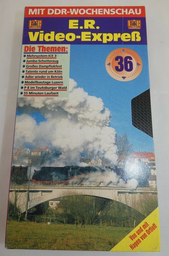 Vhs eisenbahn video er - vhs-eisenbahn-video´s,