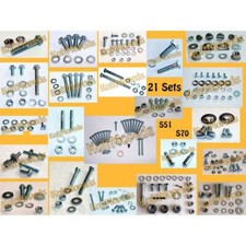 Schrauben pass. für Simson S51 S70 Normteile Fahrzeug Schraubensatz Rahmen Motor