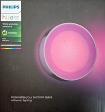 Philips Hue White & Color Ambiance Daylo Wandleuchte Außenbereich silber OVP