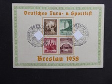 DR. Breslau  Sonderkarte/