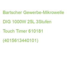 Bartscher Gewerbe-Mikrowelle