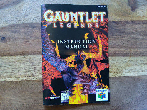 Gauntlet legends anleitung - legends,
