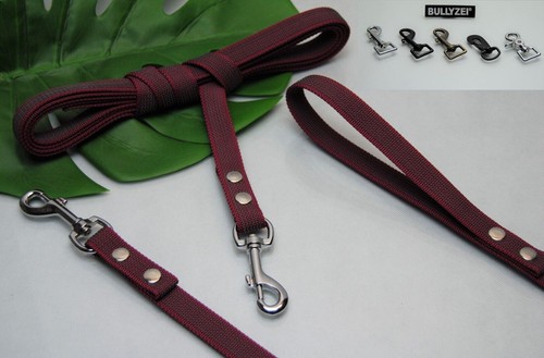 Leine grip 20mm bordeaux - leine,