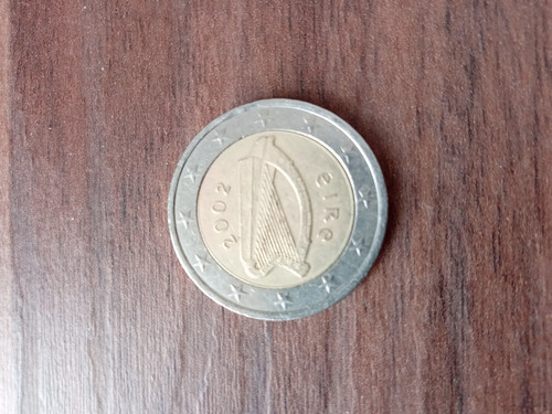 Euro münze irland - 2,