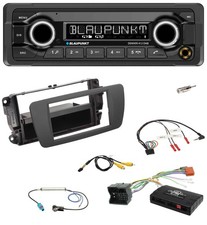 Blaupunkt Bluetooth DAB Lenkrad USB Autoradio für Seat Ibiza 2008-2015 tuam grey