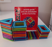 Guidecraft PowerClix Magnetbausteine 36 Teile - kreative Beschäftigung Kinder