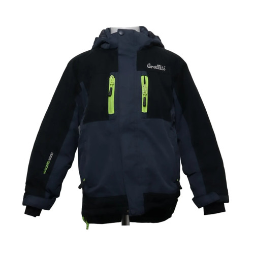 Graffiti skijacke jungen - graffiti,, skijacke,