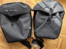 Vaude Aqua Deluxe Pro Gepäckträgertasche Schwarz Fahrradtasche