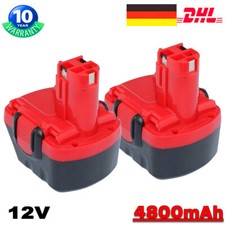 12V Für Bosch BAT043,BAT045,PSR 1200,PSR 12-2,PSR Akku 12,PAG 12V VE-2 Ni-MH Neu