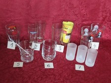 1x Gläser-Set, WAHL aus Pitu,Ramazotti,Havanna Club,Campari,Chantre,Jägermeister