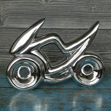Skulptur Motorrad Race 24cm