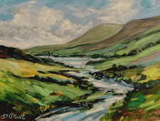 Impressionistische Landschaft