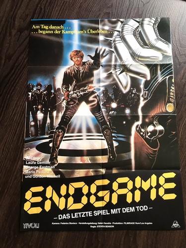Endgame kinoplakat poster - endgame,