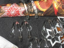 6 Serviettenringe Glas - WMF 