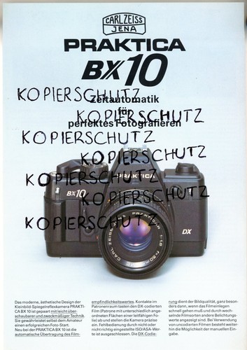Carl zeiss jena prospektblatt - carl,
