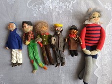 6 Vintage Biegepuppen