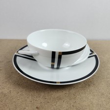 4 Rosenthal Nera Cream Soup