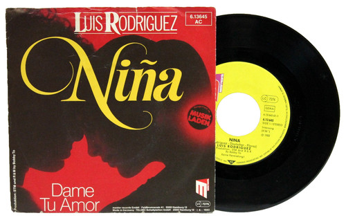 Vinyl luis rodriguez - 7",