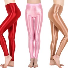 Damen Glänzend Wetlook