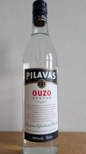 Pilavas ouzo nektar 38 - nektar, 0,7l