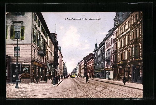 Karlsruhe strassenbahn - karlsruhe, i.