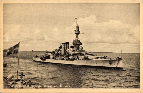 Schwedisches kriegsschiff - schwedisches,