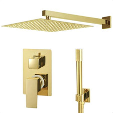 Duschsystem edelstahl gold - duschsystem,