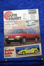 Gute Fahrt 5/88 VW Wohnmobile