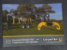 COUNTRY Forstanhänger für Traktoren und Quads Prospekt von 2024 ( 5586 )