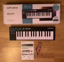 Arturia KeyStep Midi Keyboard "Thomann 70 Years Limited Edition" Schwarz/Black