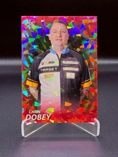 2025 Panini PDC Premier League Darts - Chris Dobey - Pink Cracked Ice