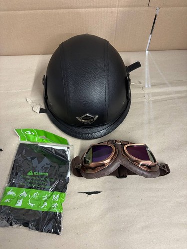 Retro motorrad halbhelm - retro,
