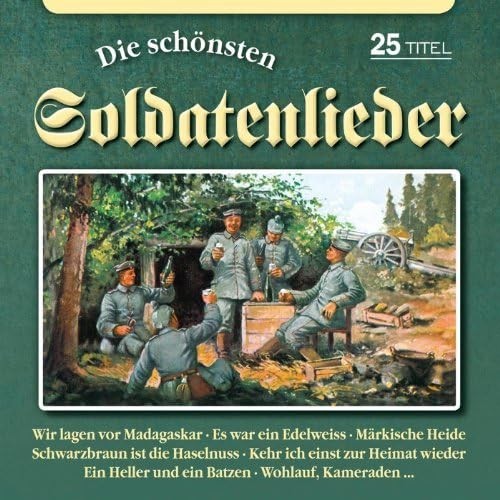 Blasorchester mit soldatenchor - mit,