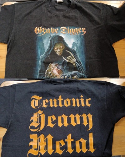 Grave digger shirt - grave, xl
