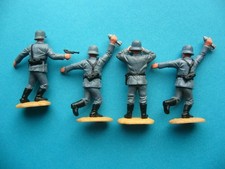 Timpo WK II Figuren 4 Soldaten