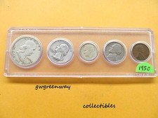 1950 Silber Geburt Jahr Set 5