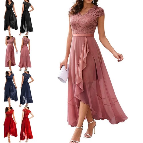 Damen elegantes maxikleid - damen,