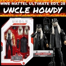 WWE MATTEL ULTIMATE EDITION SERIE 28 UNCLE HOWDY WRESTLING FIGUR ELITE WYATT SIX