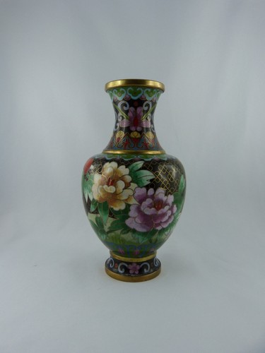 Vintage cloisonne vase china - vintage,