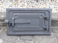 Ofentür aus Gusseisen Brotofentür Holzofentür Ofen Backofentür 28x17,5cm