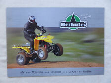 Herkules Programm - Quad ATV Go-Kart Fun-Bike Motorroller - Prospekt Brochure