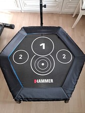 HAMMER Trampolin Cross Jump, Standbeine sind Klappbar