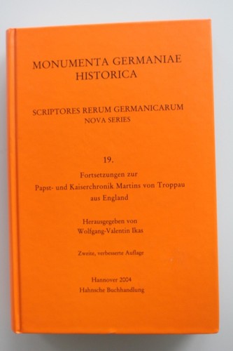 Monumenta germaniae historica - germaniae,